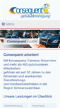 Mobile Screenshot of consequent-vs.de